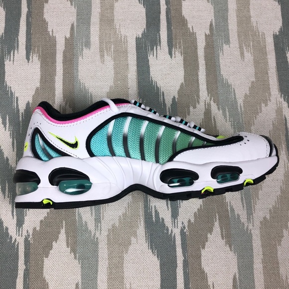 Nike Air Max TailWind 4 GS Women Shoes White/Black China Rose BQ9810102 Size 5.5 - Picture 6 of 16